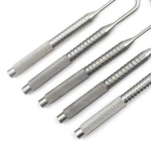 Juego de 5 instrumentos manuales de acero inoxidable para elevación de senos dentales, osteótomos angulados y convexos para osteotomía de senos - Product Image 2