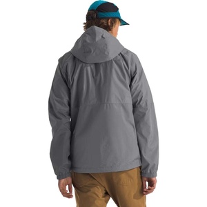 Waterproof High Quality Coated Stand Collar Front Custom Zip Regular Windbreaker Solid Lightweight <b>Jacket</b> Men's - Product Image 3