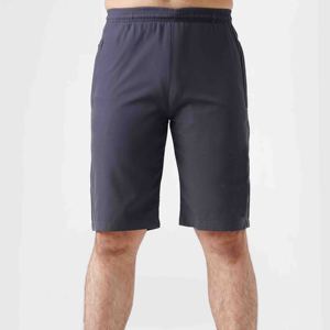 Men's Solid Casual Shorts Mid Elastic Waist Quick Dry Breathable Eco-Friendly 100% Nylon Summer - Product Image 1