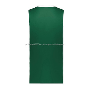 Maillot de basket-ball unisexe personnalisé 2025, tricoté en polyester, vêtements de sport décontractés, style adulte, couleur, taille plus, débardeurs pour hommes - Product Image 5