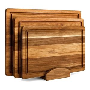 เขียงไม้ไผ่คุณภาพสูง กำลังเป็นที่ต้องการอย่างมาก เหมาะสำหรับการเตรียมอาหารในครัวโรงแรม และเป็นถาดเสิร์ฟขนมขบเคี้ยวแสนอร่อย - Product Image 1