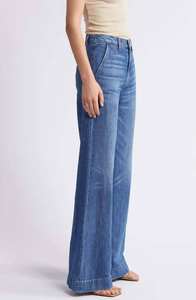 Pantalones Vaqueros de Diseño Único, Estilo Retro Americano, Holgados, de Pierna Recta, para Mujer - Product Image 3