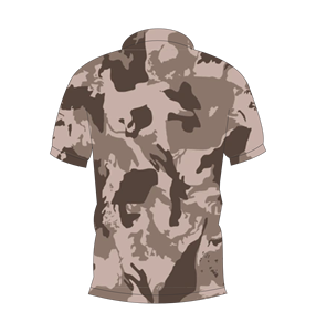 Wholesale <b>Mens</b> <b>Brown</b> Camo <b>Polo</b> <b>Shirt</b> Custom Logo Short Sleeve Golf T <b>Shirt</b> Casual Printed Summer Top Bulk Supplier OEM ODM - Product Image 5