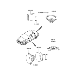Repuestos y Accesorios para Autos y Camiones Sonata Nuevos 963313D200 - Product Image 2