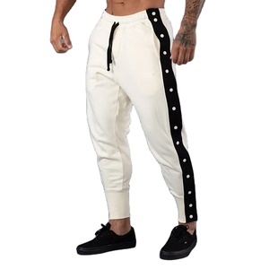 Pantalones Jogger Cargo de Lona de Algodón Esenciales para Hombre, Cintura Alta, Impermeables, para Gimnasio, Fitness, Casuales - Product Image 2