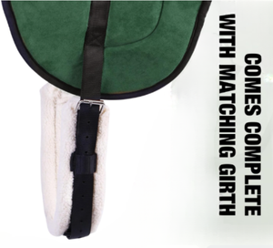 Lightweight Bareback Riding Pad for Horses | Comfortable <b>Equestrian</b> Training Pad Custom Bareback Horse Saddle Pad - Product Image 3