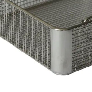 Cestas de Esterilización de Malla Metálica Manual de Acero Inoxidable de Alta Calidad para Autoclave Médico, para Uso Hospitalario, Juego de Instrumentos con Certificación CE - Product Image 6