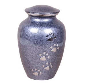 Hermosas Urnas Funerarias Europeas de Pizarra Brillante, Ecológicas y Duraderas, para Cenizas de Cremación, de Metal - Product Image 2