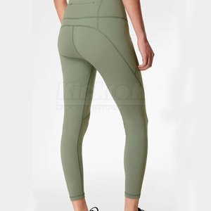Leggings de Moda para Mujer al por Mayor, Precios Económicos, Alta Calidad, Transpirables, Ecológicos, Tejidos, Cintura Media, Largos, para Venta en Línea - Product Image 4