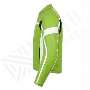 เสื้อแจ็คเก็ตหนังสำหรับนักขี่มอเตอร์ไซค์ คุณภาพสูง ทนทาน ปลอดภัย เหมาะสำหรับการขับขี่บนสนามแข่งและในเมือง - Product Image 3