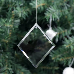 Adorno Navideño <span class=keywords><strong>de</strong></span> Cristal K9 Grabado con Láser Personalizado PuJiang DT - Regalo Navideño Personalizado para Familiares, Amigos y Compañeros <span class=keywords><strong>de</strong></span> Trabajo - Product Image 1