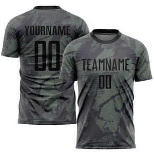 Maillots de football personnalisables, respirants, à séchage rapide, anti-plis, de qualité supérieure, au design optimal, dernière arrivée, vente chaude, vente en gros - Product Image 6