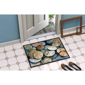 Sand Dollars Paillasson Antidérapant Lavable Low Pile 24H X 36W Intérieur Extérieur Tapis D'entrée pour Tapis De Porte Avant - Product Image 4