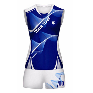 Ensemble de maillot et short de volley-ball en tissu respirant, ensemble de maillot et short d'entraînement à séchage rapide pour le volley-ball - Product Image 2