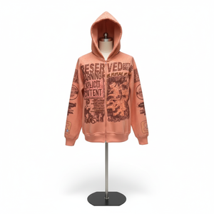 Fabricant en gros de sweats à capuche 100% coton de haute qualité et à faible MOQ pour hommes, avec logo personnalisé imprimé - Product Image 1