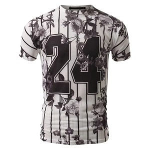 Camiseta de Jersey Casual para Hombre, Color Sólido, Calidad Premium, Poliéster/Algodón, Sublimación, Superventas, Corte Regular, Ecológica - Product Image 1
