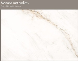 Baldosa de Porcelana de Gran Formato con Aspecto de Mármol Blanco de 1200x1800, Baldosa para Interiores con Efecto Piedra para Sala de Estar - Product Image 2