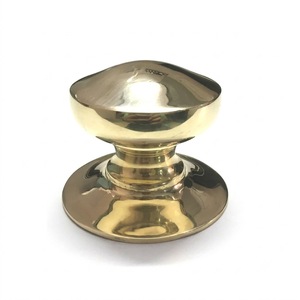 Poignée de porte intérieure moderne en laiton de haute qualité européen, boutons et poignées en cuivre pur pour fenêtre de villa - Product Image 1