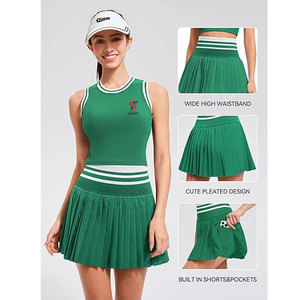 Tenue de tennis pour femme Solid Trader : Qualité fiable, gamme complète de vêtements de sport offrant une liberté de mouvement et une flexibilité supérieures - Product Image 4