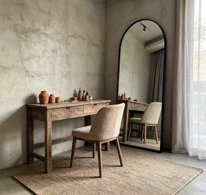 Minimalist Full Length Floor <b>Mirror</b> Metal Framed 6 Mm Thickness Home Use - Product Image 5