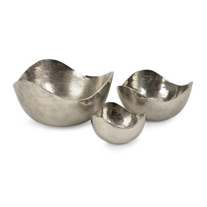 Cuenco Decorativo de Aluminio con Acabado Refinado para una Presentación de Alimentos de Alta Gama - Product Image 5