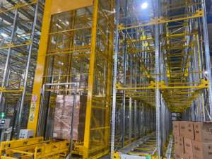 Sistema de estanterías de transporte por radio para almacenamiento en almacén, estanterías de paletización automatizadas de alta resistencia para logística industrial y almacenamiento en frío - Product Image 4