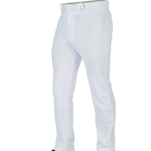 Pantalons de baseball personnalisés, uniforme d'équipe, vêtements de sport athlétiques, tissu extensible, coupe confortable pour les joueurs, entraînement et matchs - Product Image 1