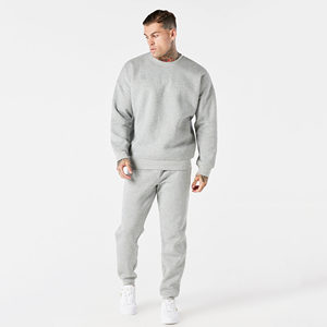 Sweat-shirts à col rond personnalisés pour hommes - Tissu en coton biologique 100% - Sweat-shirts d'hiver écologiques et respirants - Design doublé - Product Image 2
