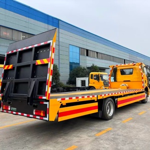 Camion de <span class=keywords><strong>d</strong></span>épannage à plateau plat FAW J6L 4*2, <span class=keywords><strong>un</strong></span> pour deux, pour le sauvetage routier et le <span class=keywords><strong>d</strong></span>épannage de véhicules - Product Image 6