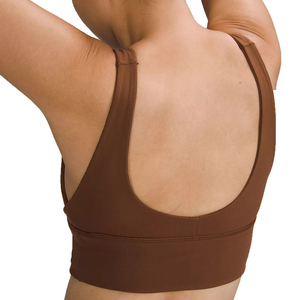 High Quality Breathable Women's Sports Bra Set OEM Custom Service Stylish Comfortable Backless Crop Bra High Support Yoga Plus - Product Image 5