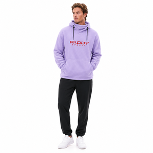 Custom Waterproof Tall Ski Hoodie Oversized Men's Fleece Longline Snowboarding Pullover Winter Thermal Outdoor Sportswear - Product Image 4