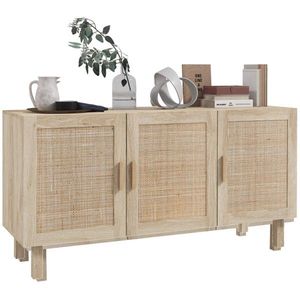 Natural Wood Kitchen Storage Cabinet Garage Cabinets As - Product Image 3
