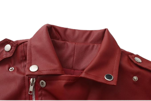 Chaleco de Motociclista de Cuero Sintético PU para Hombre, Sin Mangas, Ajustado, con Cierre y Pedrería, Estilo Punk, para Invierno - Product Image 4