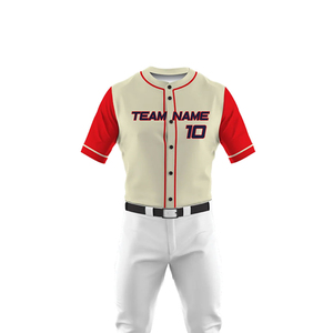 Ensembles de shorts et maillots de baseball personnalisés 100 % polyester, respirants et anti-humidité, avec logo frontal, services OEM - Product Image 2