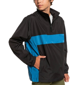 Chaqueta Cortavientos para Hombre, Estilo Único, Media Cremallera, Diseño Color Block, Ligera, Nueva Colección de Verano - Product Image 4