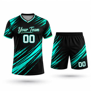 Venta al por Mayor, Diseño de Logotipo Personalizado con el Nombre de tu Equipo, Compra Ropa Deportiva de Verano de Talla Grande con Impresión Digital, Conjuntos Cortos para Hombre y Mujer - Product Image 5