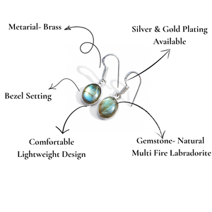 Wholesale Supply Modern Fashion Hoop Earrings for Women <b>Tungsten</b> Anti-Tarnish Gemstone Lovers Bezel Set Jewelry Daily Use Party - Product Image 2