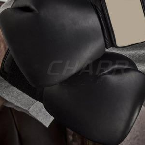 Leather Made High Quality Non-Slip Boxing Gloves Adjustable Wrist <b>Strap</b> Customizable Color Logo Accept Custom Designs for Men - Product Image 2