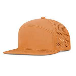 หมวกแก๊ปแบบ Snapback 6 แผง สีส้ม ยูนิเซ็กซ์ ระบายอากาศได้ดี ปรับขนาดได้ ปีกแบน สไตล์ลำลอง ใช้ได้ทุกฤดู ลายพราง ผ้าทั่วไป - Product Image 1