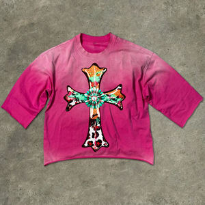 Camisetas de Alta Calidad para Hombre, Talla Grande, Hombros Caídos, 100% Algodón, Transpirables, Impresión Personalizada - Product Image 2