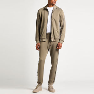 Conjunto de Chándal para Hombre de Alta Calidad, Diseño Superior, con Cremallera Completa, Novedad, Precio Bajo, Hecho a Medida, Venta al por Mayor - Product Image 2