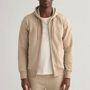 เสื้อฮู้ดผู้ชายแฟชั่นทันสมัยสำหรับฤดูหนาว ทรงปกติ สวมใส่สบาย เหมาะกับกิจกรรมกลางแจ้ง ผ้าฟลีซกันลม เป็นมิตรกับสิ่งแวดล้อม ปรับแต่งได้ คุณภาพสูง - Product Image 1