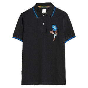 Camisetas Polo Bordadas para Hombre, Ajustadas, Cómodas, Transpirables, Estilo Casual, en Oferta - Product Image 1