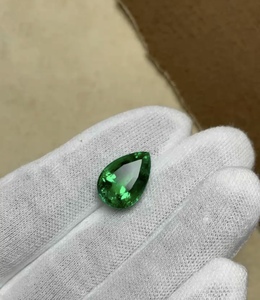 Green Tourmaline Pear Cut Faceted Natural Gemstone for Jewelry Ring Design Crafting Stone - Product Image 4