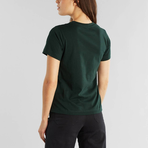 Nouvelle Arrivée T-shirt d'été pour femme, design personnalisé, col rond, manches courtes, 100% coton, coupe ajustée, séchage rapide, respirant - Product Image 2