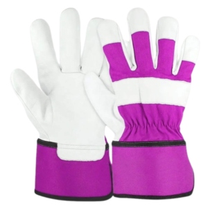 Guantes de Seguridad de Cuero Vacuno de Alta Calidad, Suaves y Cómodos, Protección Industrial para las Manos, Guantes de Trabajo para la Construcción - Product Image 1