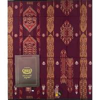 Lungi BHS Sarong Mükemmel Altın JGQ tipi Endonezya sarongu