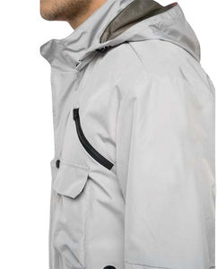 Chaqueta Cargo Techwear para Hombre – Diseño Funcional con Múltiples Bolsillos y Estilo Urbano con Logotipo Personalizado - Product Image 5