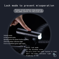 1500 Lumens LED aluminium vélo phare étanche Anti-éblouissement suspension avec lentille rotative lampe de poche vélo avant lumière