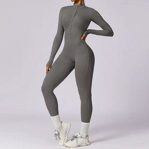 Vêtements de sport pour femmes, nouvelle combinaison de yoga pour femmes de haute qualité à 100%, combinaison de sport grande taille pour la salle de sport - Product Image 6